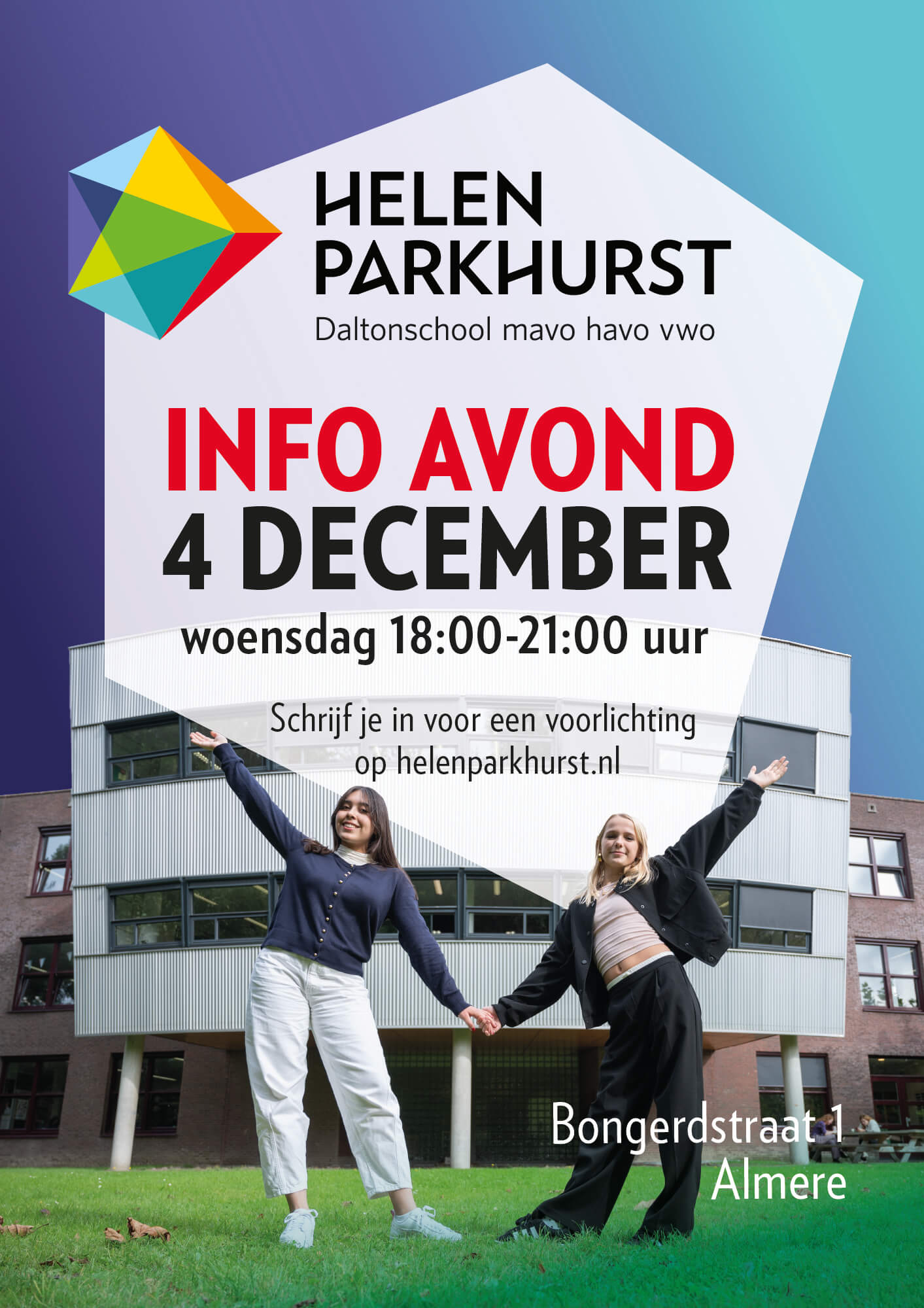 Informatieavond: woensdag 4 december 2024