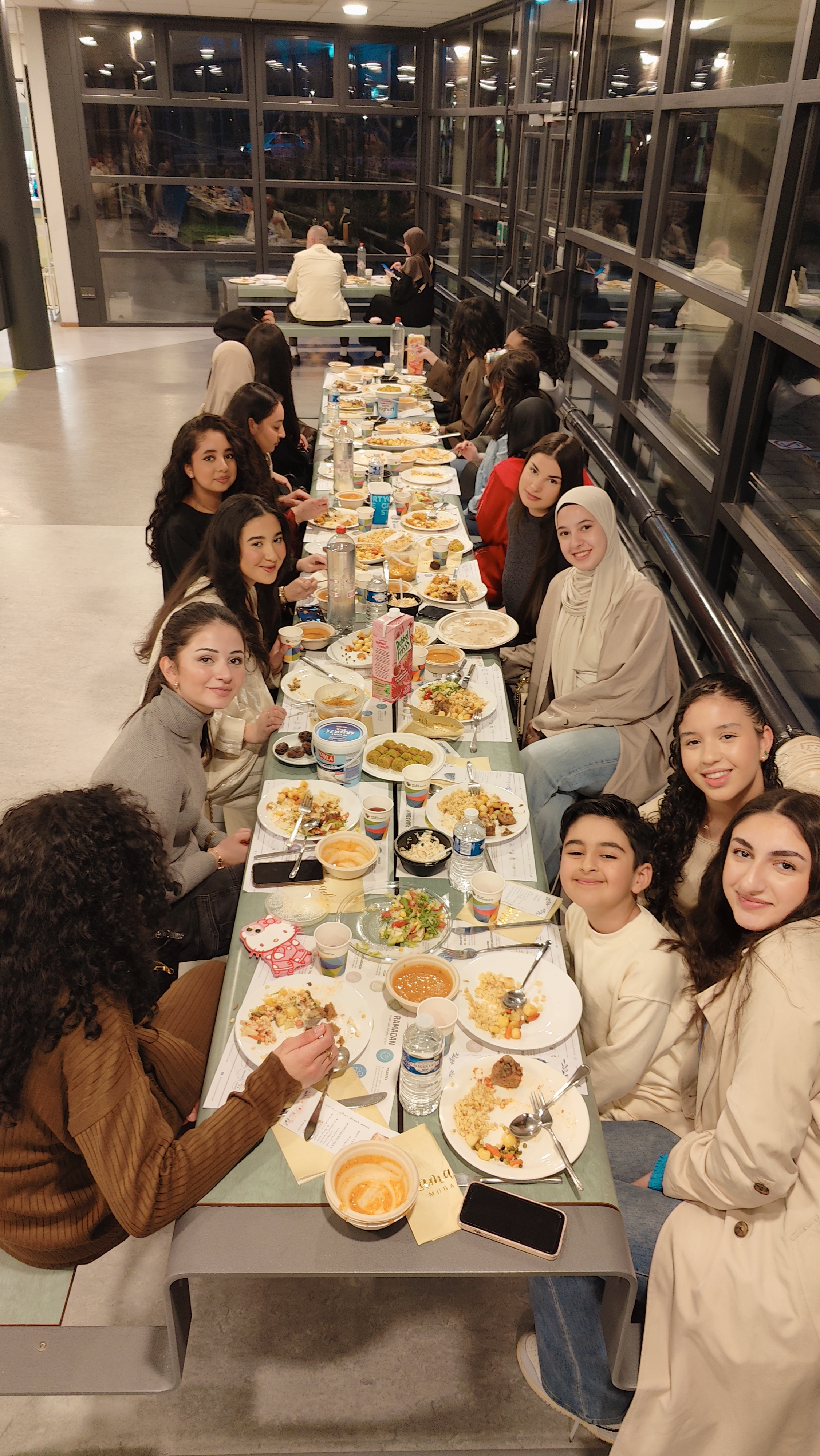 Iftar diner op Helen Parkhurst